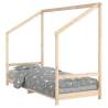 Kids Bed Frame 80x200 cm Solid Wood Pine - Durable & Stylish