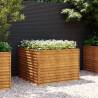 Garden Raised Bed 100x100x69 cm Corten Steel Size 100 x 100 x 69 cm Quantity in Package 1 