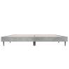 Concrete Grey Bed Frame 120x190 cm | Stylish & Durable