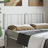 Metal Headboard White 135 cm Colour white Size 135 cm Quantity in Package 1 