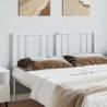 Stylish Metal Headboard White 135 cm for Your Bedroom