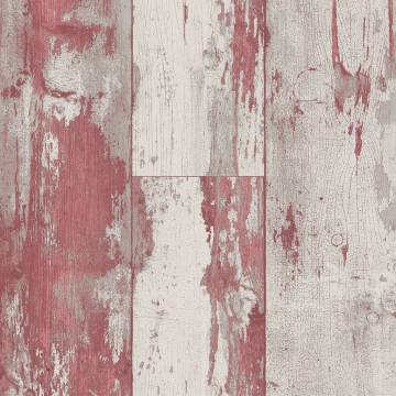 DUTCH WALLCOVERINGS Wallpaper Wood Red and Beige - Premium Decor