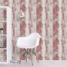 DUTCH WALLCOVERINGS Wallpaper Wood Red and Beige - Premium Decor