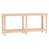 Solid Wood Pine Work Bench 180x50x80 cm - Hipo Market