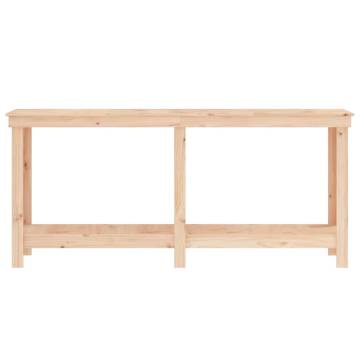 Solid Wood Pine Work Bench 180x50x80 cm - Hipo Market