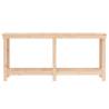 Solid Wood Pine Work Bench 180x50x80 cm - Hipo Market