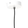 Hanging Lamp 25W White Round 28.5cm E27 for Stylish Interiors