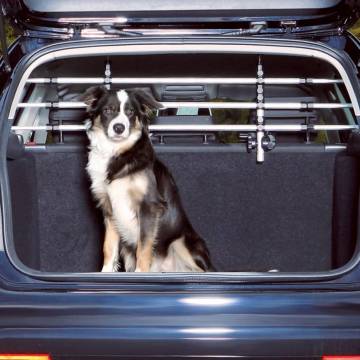 TRIXIE Car Dog Guard Aluminium - Safe Travel for Pets