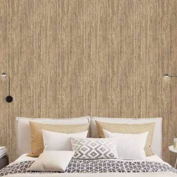 Noordwand Natural Grasses Wallpaper - Wicker Brown