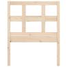 Bed Headboard 105.5x4x100 cm Solid Pine - Rustic Charm