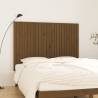 Wall Headboard Honey Brown 159.5x3x110 cm Solid Wood Pine Colour honey brown Size 159.5 x 110 cm Quantity in Package 1 