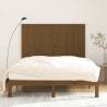 Honey Brown Wall Headboard - Solid Pine - 159.5x3x110 cm