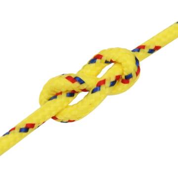 Yellow 2mm 250m Polypropylene Boat Rope - Durable & Versatile