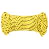 Durable Yellow Boat Rope 5mm x 50m - Polypropylene | HipoMarket