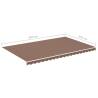 Replacement Awning Fabric Brown 5x3m for Garden Shade