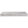 Concrete Grey Floating Wall Shelf - 40x23x3.8 cm