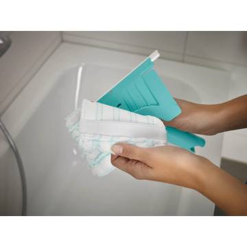 Leifheit Tile and Bath Cleaner Flexi Pad - Telescopic Handle