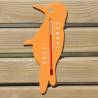 Nature Outdoor Wall Thermometer Finch Orange | Hipomarket