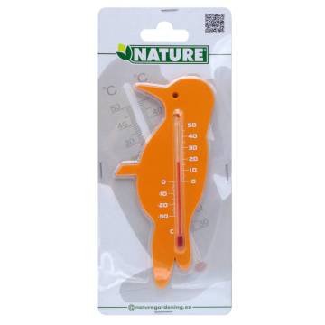 Nature Outdoor Wall Thermometer Finch Orange | Hipomarket