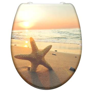 SCHÜTTE Duroplast Soft-Close Toilet Seat - SEA STAR Design