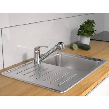 SCHÜTTE DIZIANI Sink Mixer with Pull-out Spray - Chrome