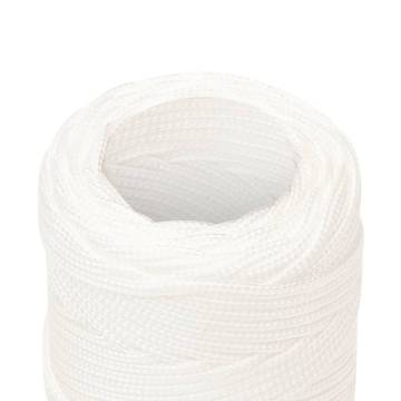 Boat Rope Full White 2mm 250m Polypropylene - Durable & Versatile