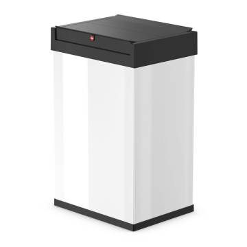 Hailo 35L Big-Box Swing Waste Bin - White | Hipomarket UK