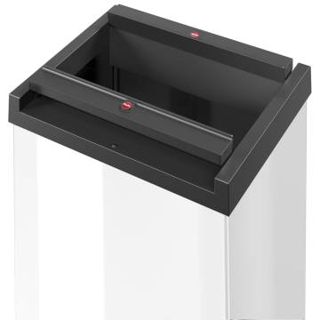 Hailo 35L Big-Box Swing Waste Bin - White | Hipomarket UK