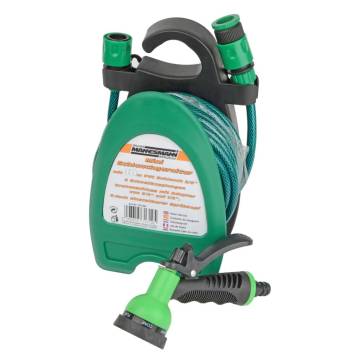 Brüder Mannesmann Mini Garden Hose Set - 10m Durable PVC Hose