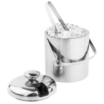 HI Ice Bucket with Lid and Tongs - Perfect for Parties