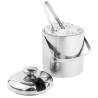 HI Ice Bucket with Lid and Tongs - Perfect for Parties