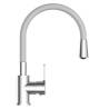 EISL Sink Mixer FLEXO Chrome-Light Grey - Modern & Flexible Design