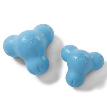 West Paw Zogoflex Tux Dog Toy - Aqua Blue Small | HipoMarket UK