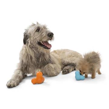 West Paw Zogoflex Tux Dog Toy - Aqua Blue Small | HipoMarket UK