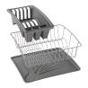 Metaltex Aquatex Plus Grey Dish Drainer | Durable & Stylish