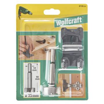 Wolfcraft 2 Piece Forstner Drill Bit Set - Precision Tool