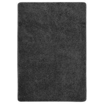 Shaggy Rug Dark Grey 120x170 cm - Soft Anti Slip Floor Mat