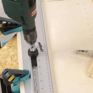 Wolfcraft Doweling Jig 5-10 mm | Precision Tool for Furniture