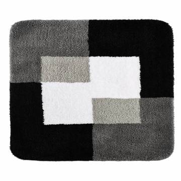 RIDDER Bathroom Rug Coins 55x50 cm Grey - Soft & Stylish