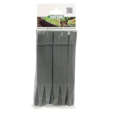 Nature Garden Anchor Pegs 10 pcs Grey Small - Eco-Friendly Edging