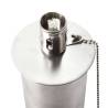 Esschert Design Oil Torch On Pole - Stylish Stainless Steel Garden Lig