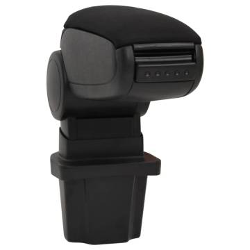 Car Armrest Black 13.5x32.5 cm - Extra Storage & Comfort