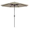 Madison Parasol Paros II Luxe 300 cm Ecru Colour ecru Quantity in Package 1 