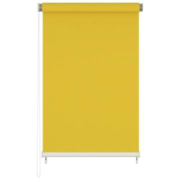 Outdoor Roller Blind 160x230 cm Yellow - Privacy & Style