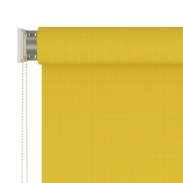 Outdoor Roller Blind 160x230 cm Yellow - Privacy & Style