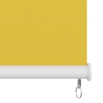 Outdoor Roller Blind 160x230 cm Yellow - Privacy & Style