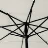 3-Tier Parasol with Aluminium Pole - Sand 2.5x2.5 m