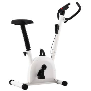 Exercise Bike with Belt Resistance - Compact Home Fitness