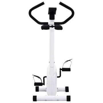 Exercise Bike with Belt Resistance - Compact Home Fitness