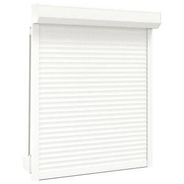 Roller Shutter Aluminium 110x130 cm White - Quality & Style